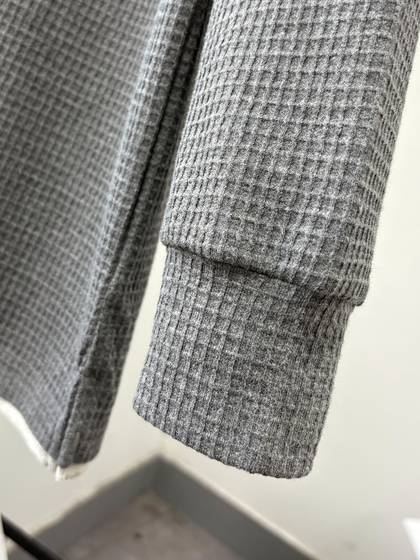 Waffle Long Sleeve Lounge Set for Men