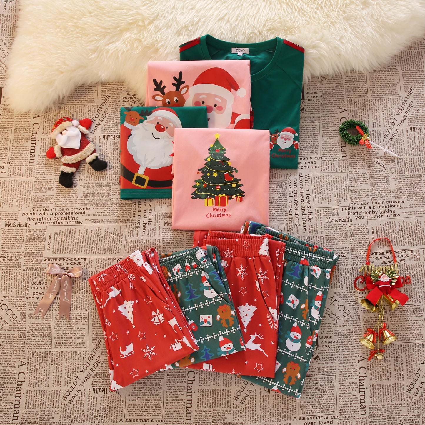 [PRE-ORDER] Cozy Christmas Pajama Set for Him | RuRu’s Cozy Days Holiday Edition