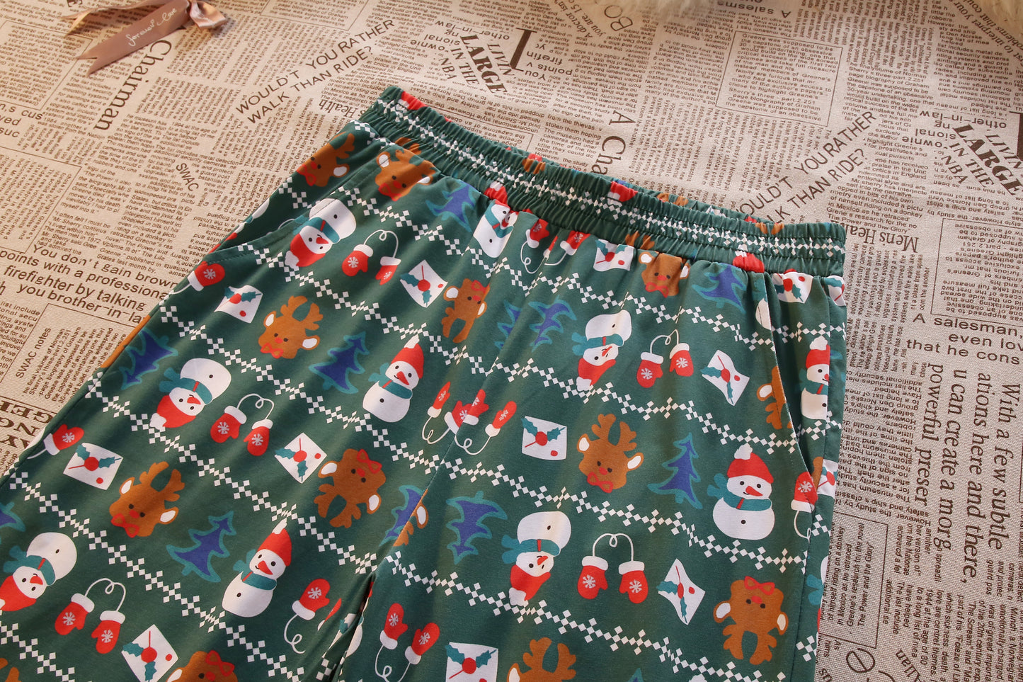 [PRE-ORDER] Cozy Christmas Pajama Set for Him | RuRu’s Cozy Days Holiday Edition