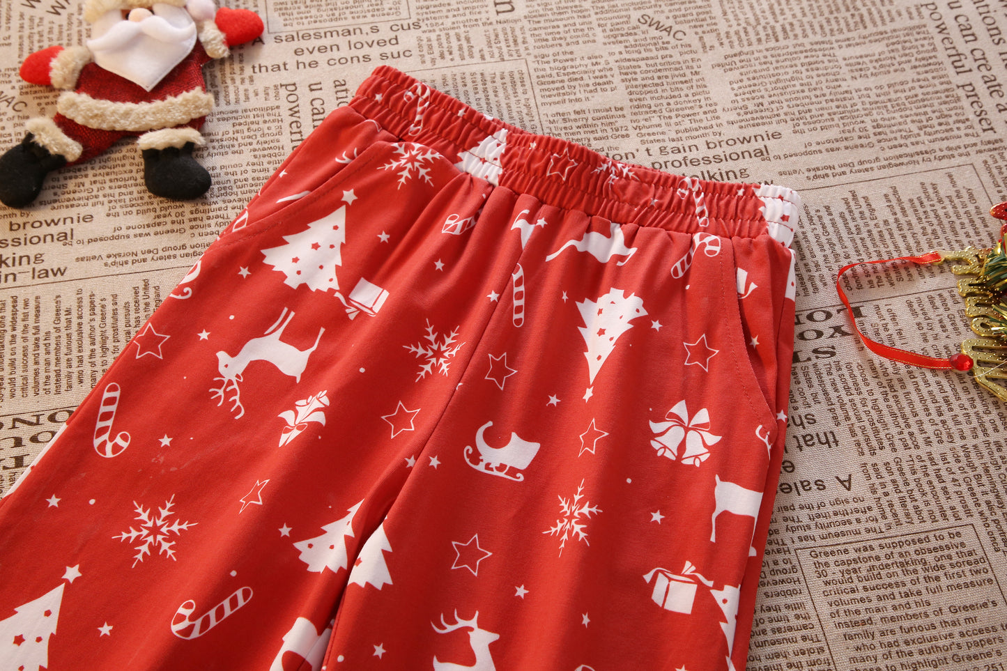 [PRE-ORDER] Cozy Christmas Pyjama Set for Girl | RuRu’s Cozy Days Holiday Edition