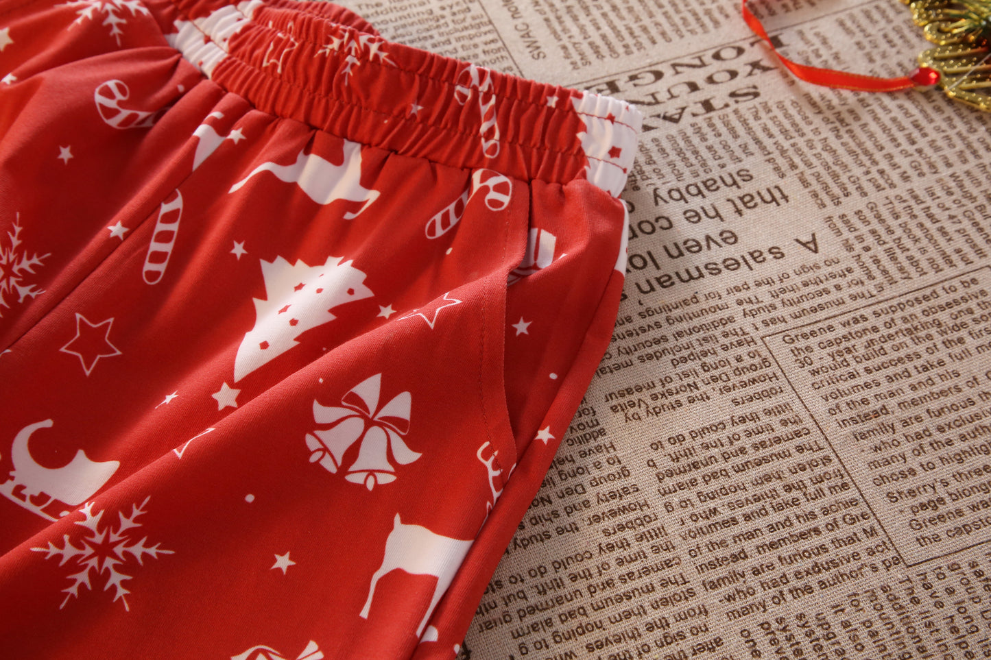 [PRE-ORDER] Cozy Christmas Pyjama Set for Girl | RuRu’s Cozy Days Holiday Edition