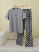 RuRu Logo Short Sleeve Lounge Set