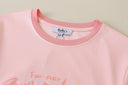 Kids Short Sleeve Lounge Set – Soft Pastel Series