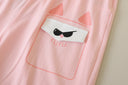 Kids Short Sleeve Lounge Set – Soft Pastel Series