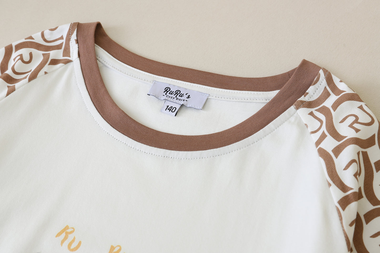 RuRu Bear Kids Short Sleeve Lounge Set