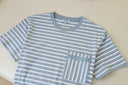 Everyday Stripe Short Sleeve Loungewear Set