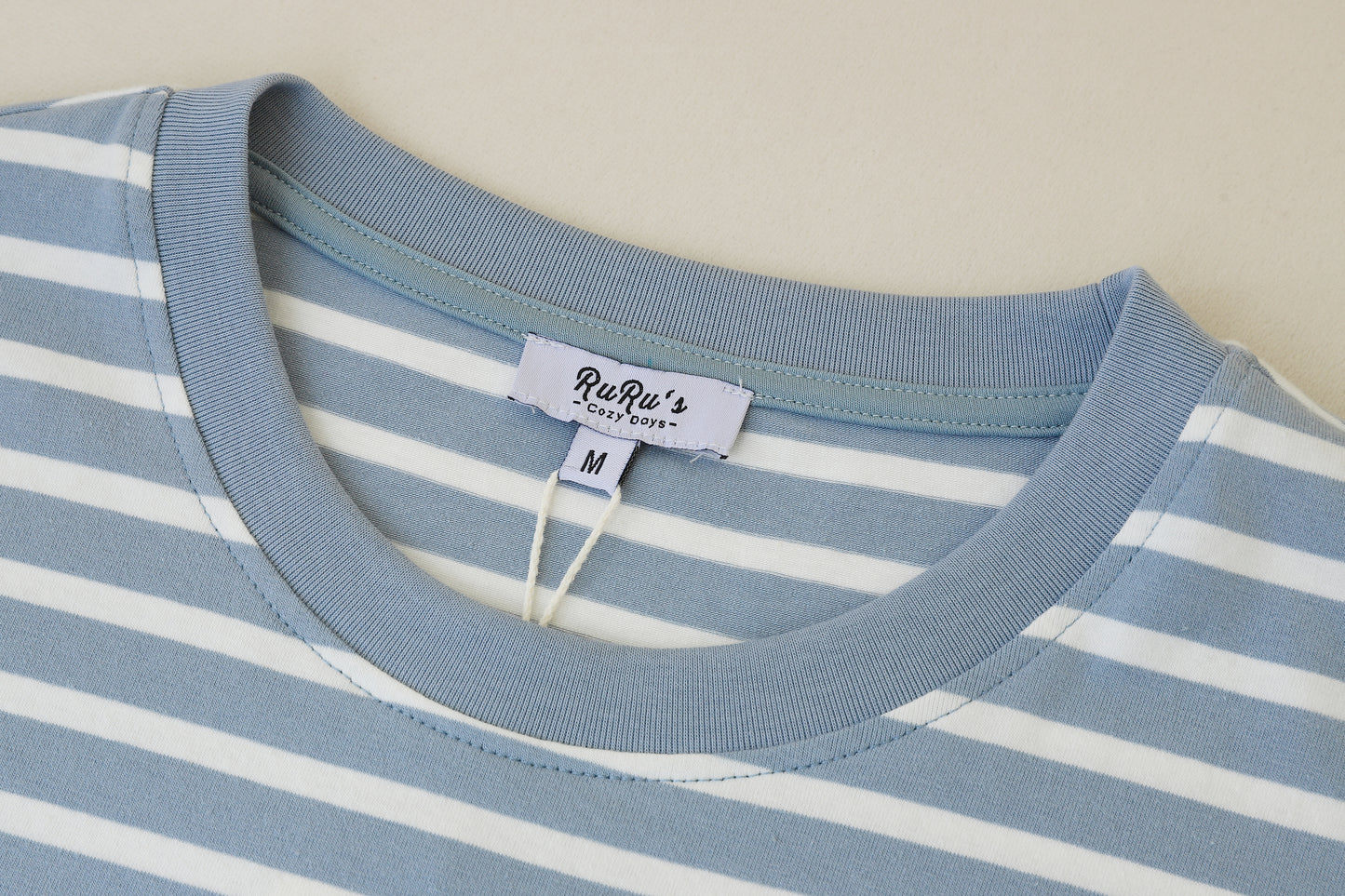 Everyday Stripe Short Sleeve Loungewear Set