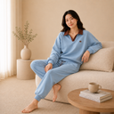 2-Piece Set( Sweatshirt + Matching Pants)