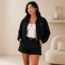 3-Piece Everyday Comfort Set — Zip-Up Jacket + Tank Top + Shorts