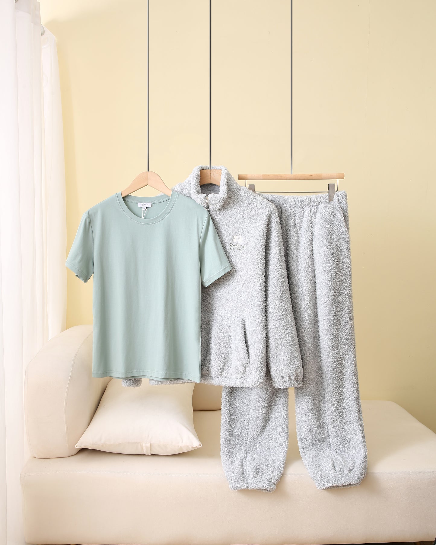 RuRu's Cozy Fleece 3-Piece Lounge Set