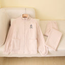 RuRu's Cozy Days Rib Fleece 2-Piece Home Set