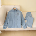 RuRu's Cozy Days Rib Fleece 2-Piece Home Set