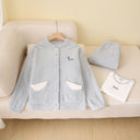 RuRu‘s Cozy Button Fleece 3-Piece Lounge Set