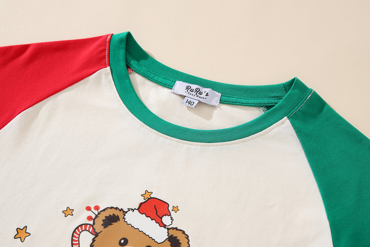 [PRE-ORDER]  Teddy 2-Piece Loungewear Set | Red/Green Plaid Shorts