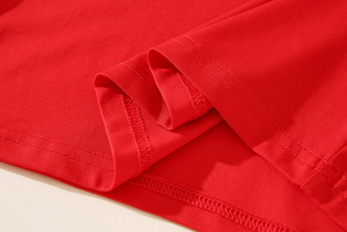 [PRE-ORDER]  Dino 2-Piece Loungewear Set | Red Plaid Shorts