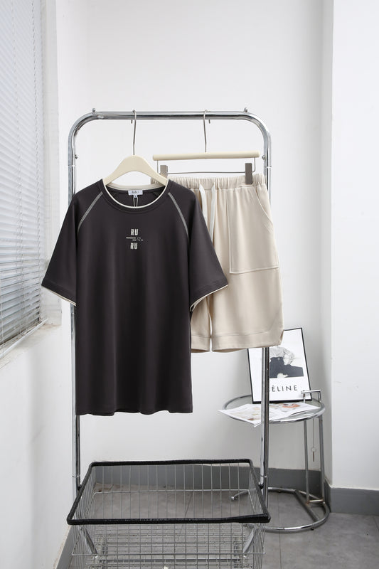 Everyday Soft Short Sleeve Lounge Set for Men