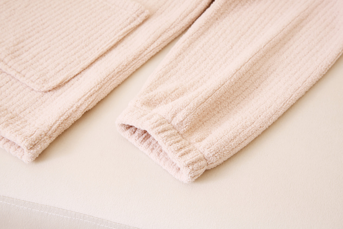 RuRu's Cozy Days Rib Fleece 2-Piece Home Set