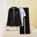 RuRu’s Cozy Men’s Velvet 3-Piece Lounge Set
