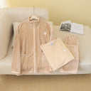 RuRu’s Cozy Men’s Velvet 3-Piece Lounge Set