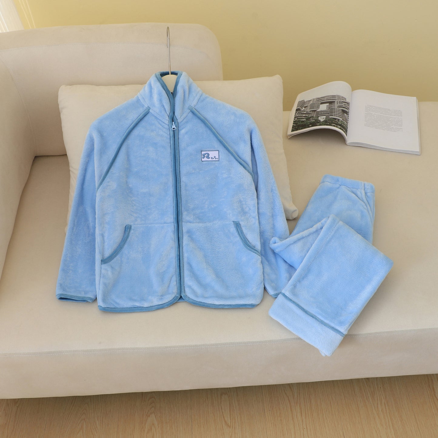 RuRu's Cozy Girls Winter Fleece Lounge Set