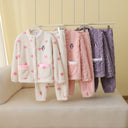 RuRu's Cozy Girls Winter Fleece Pyjama Set