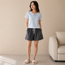 Soft Lace Short Sleeve and skirt Lounge Set
