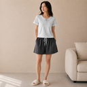 Soft Lace Short Sleeve and skirt Lounge Set