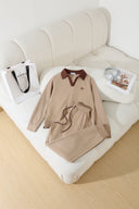 2-Piece Set( Sweatshirt + Matching Pants)