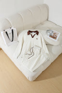 2-Piece Set( Sweatshirt + Matching Pants)