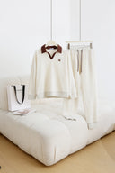2-Piece Set( Sweatshirt + Matching Pants)