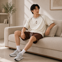 Everyday Soft Short Sleeve Lounge Set for Men