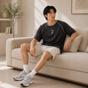 Everyday Soft Short Sleeve Lounge Set for Men