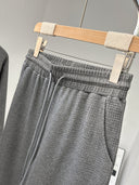 Waffle Long Sleeve Lounge Set for Men