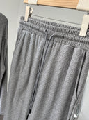 Textured Zip Collar Lounge Set for Men
