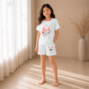 Kids Short Sleeve Lounge Set – Soft Pastel Series