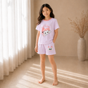 Kids Short Sleeve Lounge Set – Soft Pastel Series