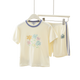 Kids Short Sleeve T-Shirt & Shorts Set – Soft Floral