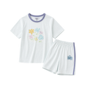 Kids Short Sleeve T-Shirt & Shorts Set – Soft Floral