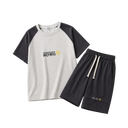 Relaxed Short Sleeve Lounge Set for Men