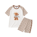 RuRu Bear Kids Short Sleeve Lounge Set