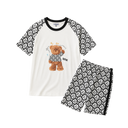 RuRu Bear Kids Short Sleeve Lounge Set