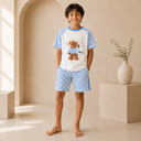 RuRu Bear Kids Short Sleeve Lounge Set