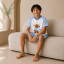 RuRu Bear Kids Short Sleeve Lounge Set