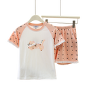 RuRu Kids Short Sleeve Pyjama Set – Kitty Lace