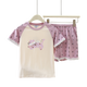 RuRu Kids Short Sleeve Pyjama Set – Kitty Lace