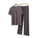 RuRu Logo Short Sleeve Lounge Set