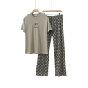 RuRu Logo Short Sleeve Lounge Set