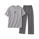 RuRu Logo Short Sleeve Lounge Set