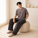 RuRu Logo Short Sleeve Lounge Set
