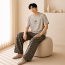 RuRu Logo Short Sleeve Lounge Set